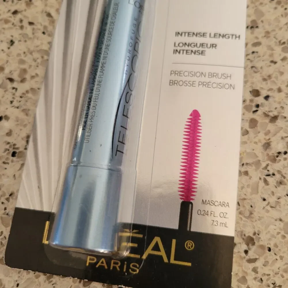 L'Oreal Paris Telescopic Original WATERPROOF Mascara 925 BLACK 0.24 fl oz✨️NIP✨️